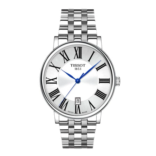 Tissot Unisex-Adult Carson Stainless Steel Dress