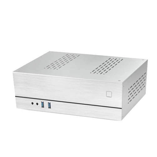Goodisory A02 0.12in Mini-Itx Aluminum Desktop Computer Chassis HTPC Chassis (Silver)
