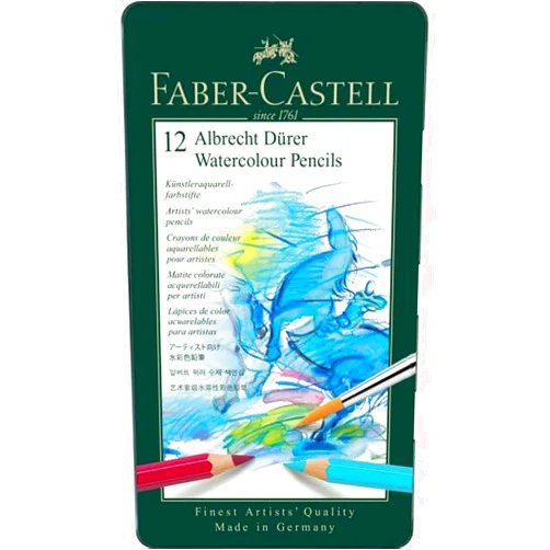 Faber-Castell Albrecht Durer Watercolor Pencil Set - Set of 12