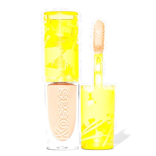 Kosas Mini Revealer Concealer - Medium Coverage Makeup, Conceals Dark Circles Under Eyes, Dark Spots and Blemishes (Tone 03)