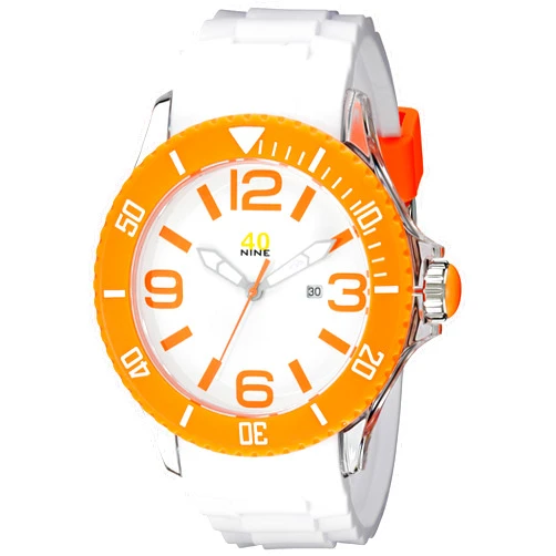40Nine Extra Large 50mm Orange Watch