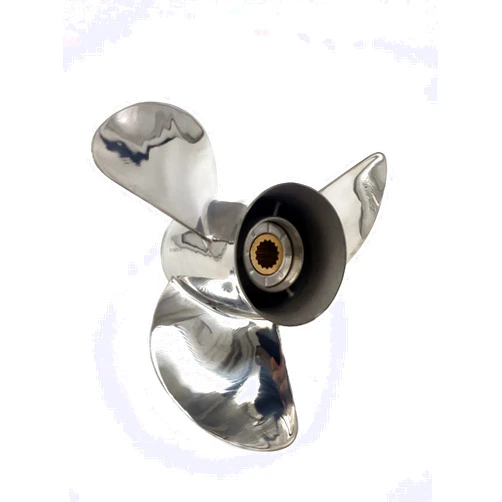 WONENGDA 13 1/4 x 17 Stainless Steel Outboard Propeller for Yamaha Engines 60-115 HP Reference 6E5-45945-01-EL, 15 Tooth