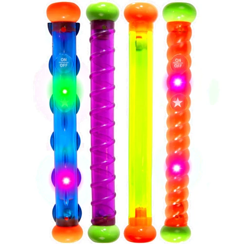 Kiddie Play Diving Pool Toys for Kids, Swimming Pool Diving Sticks 4 Pack