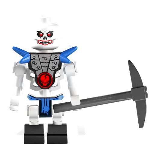 Lego Ninjago Krazi Minifig Figure Minifigure Skulkin Skulkins Skeleton Loose