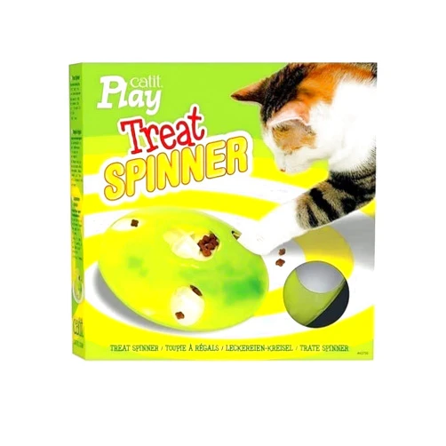 Catit Cat Play Treat Spinner, Interactive Cat Toys
