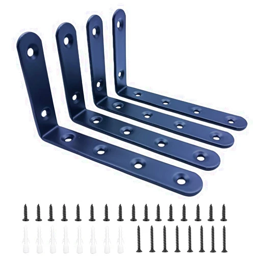 RUIVEO 4 Set Furniture Anchors, Cabinet Anti Tip Kit for Baby Pet Proofing, 5