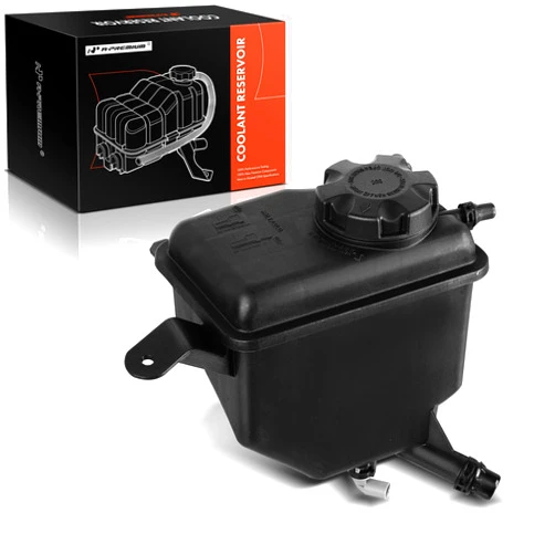 A-Premium Engine Coolant Reservior Tank with [Cap & Sensor] Compatible with BMW E60 E61, 525i 525xi 528i 528xi 530i 530xi 535i 535xi 545i 550i 645Ci 650i, Replace for 17137542986, 17137519219