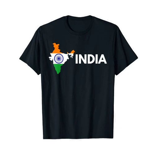 Vintage India Flag Indian Outdoor Trip in India T-Shirt