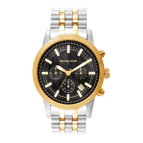 Michael Kors Hutton Chronograph Two-Tone Stainless Steel Watch (Model: MK8954)