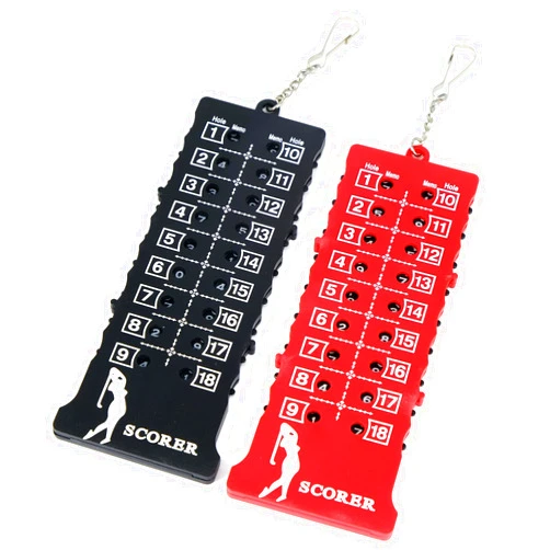 Leyal 2PCS 18 Holes Golf Score Card Golf Stroke Counter Golf Accessories
