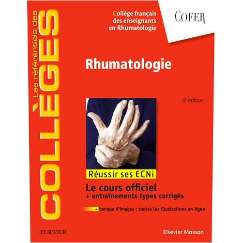 French Edition by COFER (Author), Laure BESSON (Editor), Anne Tournadre (Contributor), Francis Guillemin (Contributor), René-Marc Flipo (Contributor), Christophe Richez (Contributor), Carine Salliot (Contributor), Benoît Le Goff (Contributor), Pascal Richette (Contributor), Saloua Mammou (Contributor), Marie-Elise Truchetet (Contributor), Julien Paccou (Contributor), Jean-Louis Leroux (Contributor), Alain Saraux (Contributor), Jacques Eric Gottenberg (Contributor), Philippe Bertin (Contributor), Christine Bonnet (Contributor), David Hupin (Contributor), Xavier Puéchal (Contributor), Pascal Hilliquin (Contributor), Arnaud Dupeyron (Contributor), Jean Sibilia (Contributor), Emmanuelle Dernis (Contributor), Martin Soubrier (Contributor), Divi Cornec (Contributor), Maxime Breban (Contributor), Géraldine Falgarone (Contributor), Alain Daragon (Contributor), Christian Roux (Contributor), Bernard Fournie (Contributor), Jean-Christophe Daviet (Contributor), Pascale Vergne-Salle (Contributor), Pascal Claudepierre (Contributor), Georges JEAN-BAPTISTE (Contributor), Isabelle Griffoul (Contributor), Thomas Funck-Brentano (Contributor), Sandrine Guis (Contributor), Laurent Arnaud (Contributor), Eric Houvenagel (Contributor), Hubert Marotte (Contributor), Damien Loeuille (Contributor), Pascal Guggenbuhl (Contributor), Maria-Antonietta D'Agostino (Contributor), Johann Beaudreuil (Contributor), Luca Semerano (Contributor), Bernard Cortet (Contributor), Jérémie Sellam (Contributor), André Kahan (Contributor), Valérie Devauchelle-Pensec (Contributor), Jacques Tebib (Contributor), Cyril Guillaume (Contributor), Eric Lespessailles (Contributor), Thierry Lequerré (Contributor), Arnaud CONSTANTIN (Contributor), Marie-Christophe Boissier (Contributor), Pascal EDOUARD (Contributor), Paul Ornetti (Contributor), Jérôme Avouac (Contributor), Françoise Debiais (Contributor), Jean-Hugues Salmon (Contributor), Thomas Bardin (Contributor), Anne-Christine Rat (Contributor), Alain Cantagrel (Contributor), Daniel Wendling (Contributor), Cyrille Confavreux (Contributor), Thierry Schaeverbeke (Contributor), Pierre Lafforgue (Contributor), Patrice Fardellone (Contributor), Fabienne Coury-Lucas (Contributor), Clément Prati (Contributor), Yves Maugars (Contributor), Corinne Miceli-Richard (Contributor), Adeline Ruyssen-Witrand (Contributor), Julien Wipff (Contributor), Jacques Morel (Contributor), Bernard Combe (Contributor), Alain Yelnik (Contributor), Isabelle Chary-Valckenaere (Contributor), Emmanuel Chatelus (Contributor), Christian Marcelli (Contributor), Philippe Orcel (Contributor), Benjamin Bouillet (Contributor), Xavier Chevalier (Contributor), Aleth Perdriger (Contributor), Erick Legrand (Contributor), Frédéric Roche (Contributor), Xavier Mariette (Contributor), Jean-Françis Maillefert (Contributor), Maurice Audran (Contributor), Michel Laroche (Contributor), Robert Juvin (Contributor), Béatrice Bouvard (Contributor), Frédéric Lioté (Contributor), Liana Euller-Ziegler (Contributor), Cécile Gaujoux-Viala (Contributor), Roland Chapurlat (Contributor), Philippe Dieudé (Contributor), Athan Baillet (Contributor), Laure Gossec (Contributor), Mélanie Gilson (Contributor), Maxime Dougados (Contributor), Véronique Breuil (Contributor), Philippe Goupille (Contributor), Vincent Grémeaux (Contributor), Philippe Gaudin (Contributor), Cédric Lukas (Contributor), Jean-Michel Ristori (Contributor), Bruno Fautrel (Contributor), Yannick Allanore (Contributor), Serge Perrot (Contributor), Olivier Vittecoq (Contributor), Denis Mulleman (Contributor), Elisabeth Solau-Gervais (Contributor), Jean Roudier (Contributor), Laurent Grange (Contributor), Charles Masson (Contributor), Thierry Thomas (Contributor), Richard Treves (Contributor), Francis Berenbaum (Contributor), Jean-Paul Eschard (Contributor), Christelle Sordet (Contributor) & 117 more Format: Kindle Edition Rhumatologie: Réussir les ECNi (les référentiels des collèges) (French Edition)