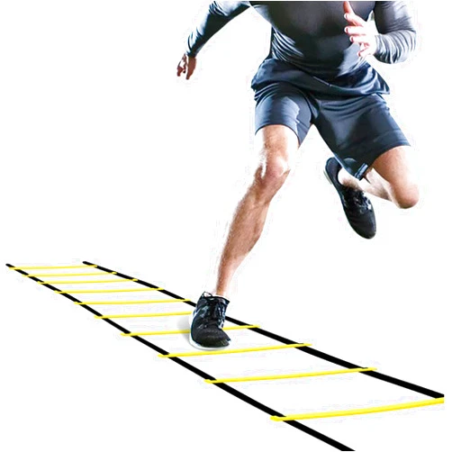 GHB Pro Agility Ladder Agility Training Ladder Speed 12 Rung 20ft with Carrying Bag