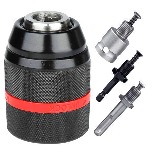 Ganyee 1-13mm Keyless Drill Chuck Adapter Kit 1/2