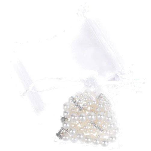 KALIONE 50 Pcs Organza Bags, Mini Jewelry Bags Drawstring Gift Bags Mesh Gift Pouches Wedding Favor Bags Mesh Pouch Gift Bags Drawstring Bags For Jewelry Candy Party Favors Wedding Birthday