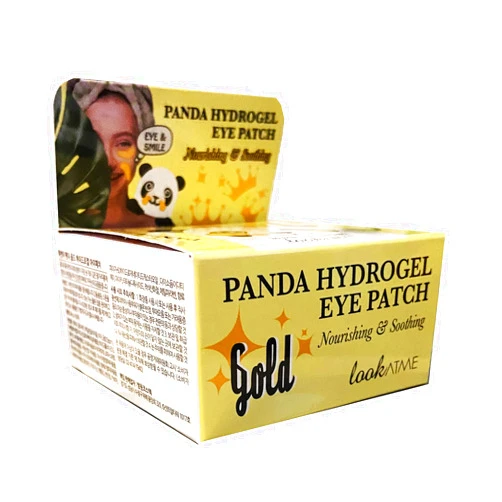 LookAtMe: Panda Hydrogel Eye Patch- Gold