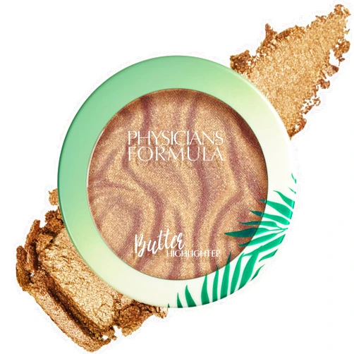 Physicians Formula Murumuru Butter Highlighter Makeup Face Powder Make Up, Champagne, Dermatologist Approved,