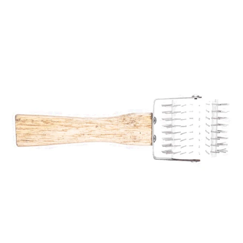 GLOGLOW Honey Uncapping Roller Beekeeping Bee Comb Extracting Needle Roller Tool Beekeeping Equipment Bee Hive Hand Tool with Wooden Handle