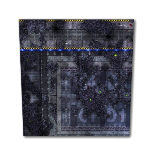 FLG Mats: Infested Spaceship 3'x3'