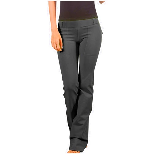 SMIDOW Women's Full Length Tapered Trousers Plus Size High Waisted Leggings Firm Compression Yoga Leggings Workout Tights