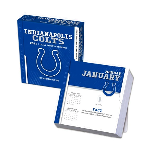 Turner Licensing Indianapolis Colts 2024 Box Calendar