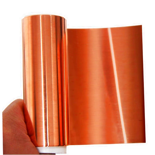 Chudeng 99.99% Pure Copper Foil, 0.004''x4''x79''(0.1MM x 0.1M x 2M) Bendable Soft Copper Sheet, Thin Copper Sheet Sealed Package
