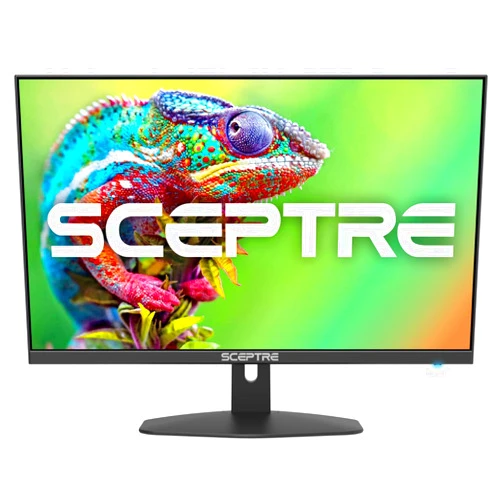 Sceptre New 24-inch Gaming Monitor 100Hz 1ms DisplayPort HDMI x2 100% sRGB AMD FreeSync Build-in Speakers, Eye Care Frameless Machine Black 2024 (E248W-FW100T)