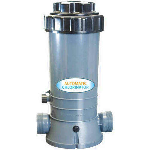 Poolzilla Automatic Chlorinator | for In-ground Swimming Pools | in-line Chlorine Feeder | Holds Up to 9 Pounds of Tablets