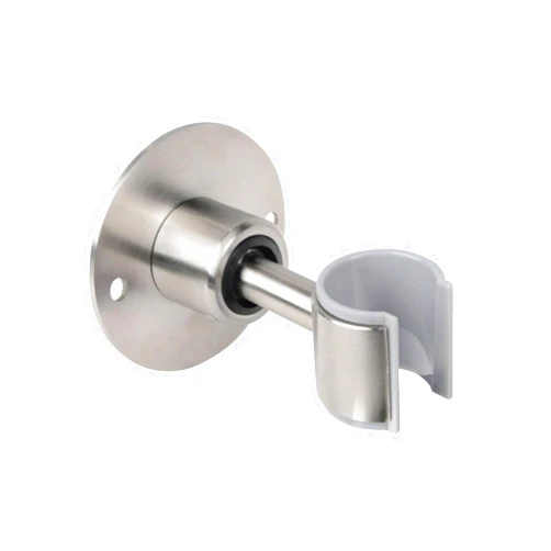 HAOXIN Shower Head Holder Wall Mounted,360° Adjustable SUS304 Stainless Steel Handheld Shower Head Bracket Holder ,Drill or Glue Installation Shower Wand Holder,Brushed Nickel,AN9MG