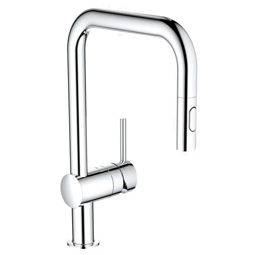 GROHE 32319003 Minta Pull-Out Kitchen Faucet Chrome