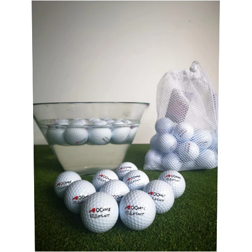 A99 96pcs Golf Floating Balls Floater Practice aid Water Golf Range Pool Pond Balls Water Fun w/Golf with Carry Bag (White)