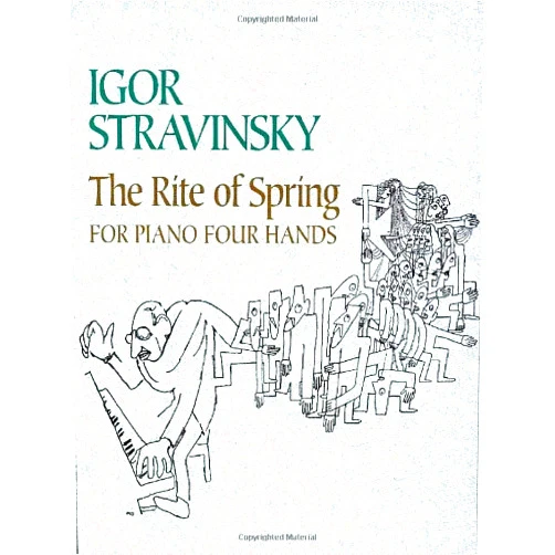 By unknown author (Author) The Rite of Spring for Piano Four Hands (Dover Music for Piano) by Stravinsky, Igor, Classical Piano Sheet Music (May 19, 2011) Paperback