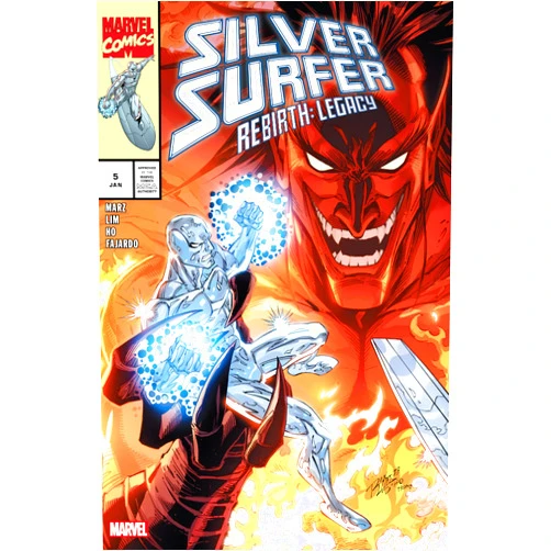 By Ron Marz (Author), Ron Lim (Cover Art, Artist) Format: Kindle Edition Silver Surfer Rebirth: Legacy (2023-2024) #5 (of 5)