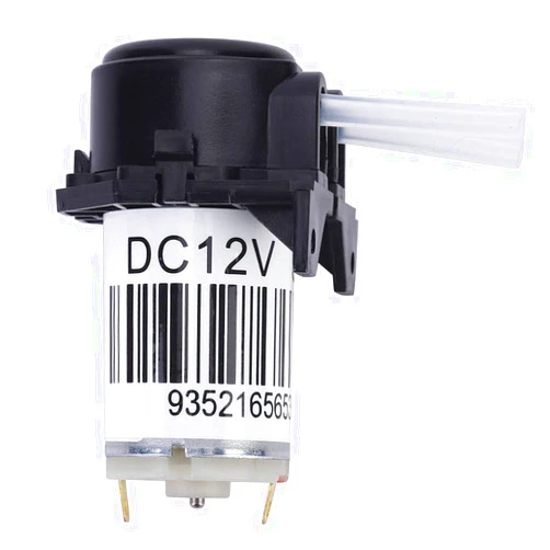 Aoveew Micro Peristaltic Pump Compact and Dependable Liquid Pump with Hose, Self Priming, Suitable for Viscous Non Viscous Liquids, Easy to Clean and Maintain (12V)