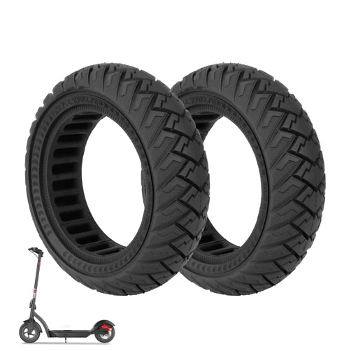 ulip 2 pack Scooter Solid Tire 10 Inch 10x2.7-6.5 Electric Scooter Wheels Replacement 70/65-6.5 Tire for Hover-1 Alpha evercross H5 Emove Cruise hiboy max3 Kugoo M4 Pro Zero 10x Dualtron