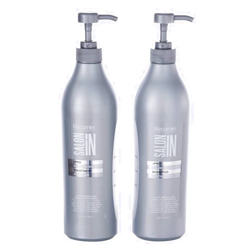 RECAMIER PROFESSIONAL SALON IN SalonIn Recamier Recamier Professional Salon In +Pro Color Intensifier Hair Platinum Kit Shampoo and Treatment - Kit Tratamiento y Shampoo Intensificador de Color Platino para cabello