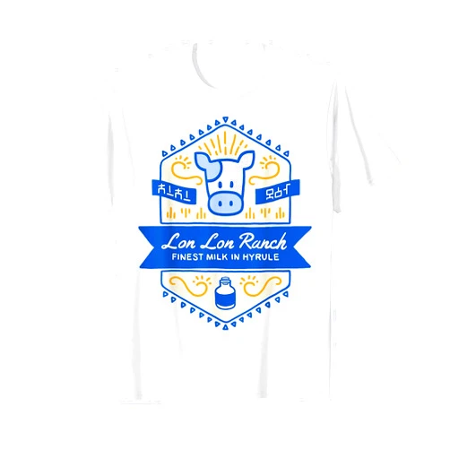 Zelda Lon Lon Ranch Finest Milk In Hyrule T-Shirt