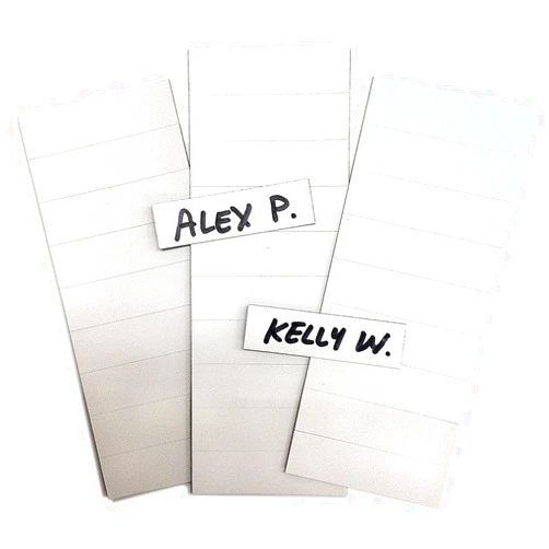 Pro-Tuff Decals 30 Replacement Name Strips Exclusively for Pro-Tuff Boards