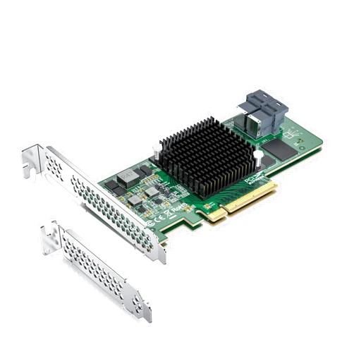 10Gtek 12G Internal PCI Express SAS/SATA HBA RAID Controller Card, Broadcom's SAS 3008, Compatible for 9311-8I, Support RAID 0/1/1E/10