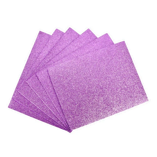 uxcell Dark Purple Shiny EVA Foam Sheets 11 x 8 Inch 2mm Thick for Crafts DIY Projects 6 Pcs