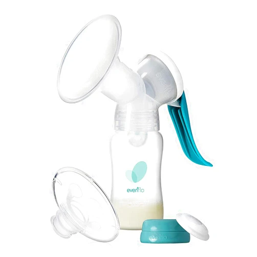 Evenflo Feeding Evenflo Advanced Manual Breast Pump 1 Count (Pack of 1)