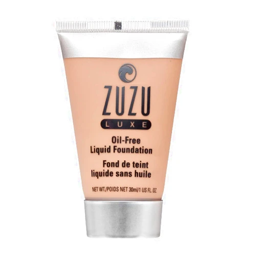 Zuzu Luxe,Oil Free Liquid Foundation, Natural, Paraben Free, Vegan, Gluten-free, Cruelty-free, Non GMO.(L-14)