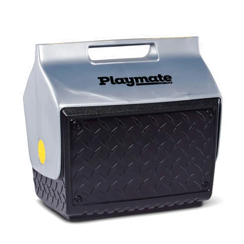 Igloo The Boss Playmate Cooler, Black/Grey, 14 Qt