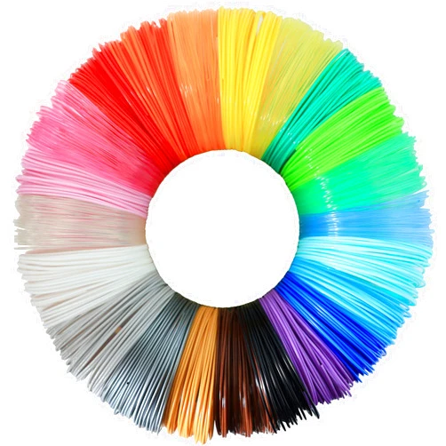 Bblife 1.75mm PLA 3D Pen/Printer Filament Refill, 22 Colors, Each Color 10ft, Total 220ft PLA Filament Sample Pack, Support with MYNT3D SCRIB3D 3D Printing Pen, Compatible with 3Doodler Pen