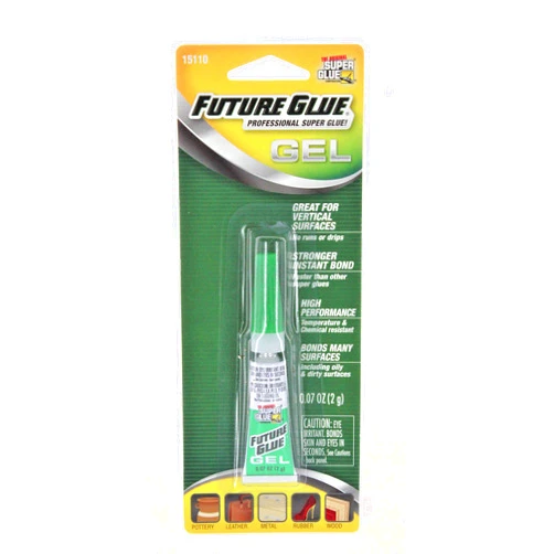 Super Glue Pacer Tech SGM22-12 Original Super Glue Future Glue Gel Instantly Bonds Metal, Rubber, Most Plastics, Aluminum, Ceramics, China, Wood, Leather, Pottery