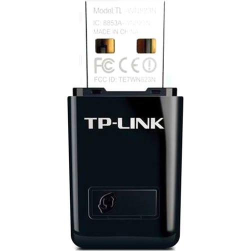 Tp-Link Tl-Wn823n 300Mbps Wireless Mini Usb Adapter, Mini-Sized Design, Wifi Sharing Mode, One-Button Setup, Support Windows Xp/Vista/7/8/Mac Os 10.4-10.8 