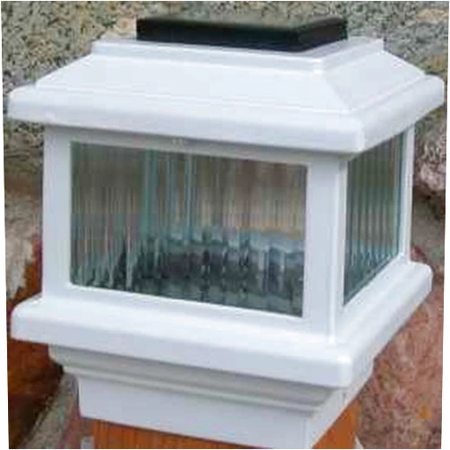 Aurora Polaris Solar Deck Light, 3-1/2