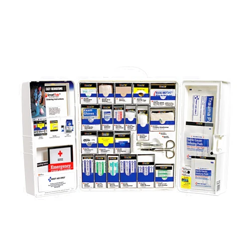 First Aid Only 1001-FAE-0103 Large SmartCompliance First Aid Kit, 209 Pieces, OSHA Compliant, Plastic Case