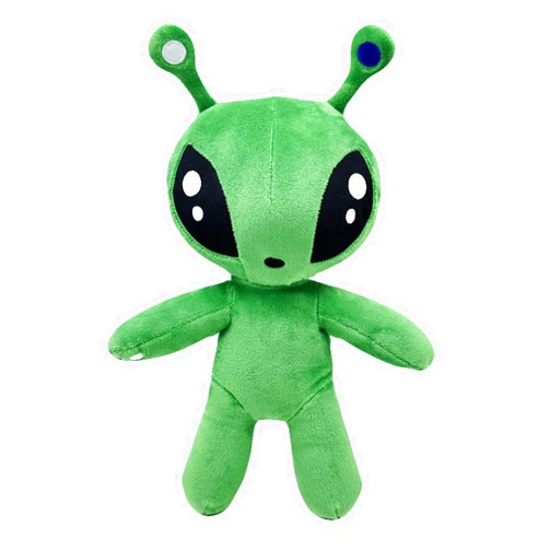 DYNUBECY Alien Plush Toy,Cute Big-Eyed Alien Plush Pillow Toy,Soft Green Alien Pillow for Kids' Room Decor, Gift for Kids Birthday & Holiday