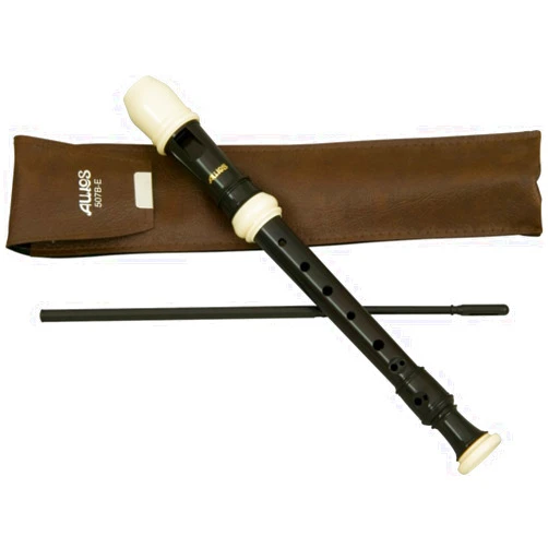 Aulos A507B Sopranino 3-Piece Recorder