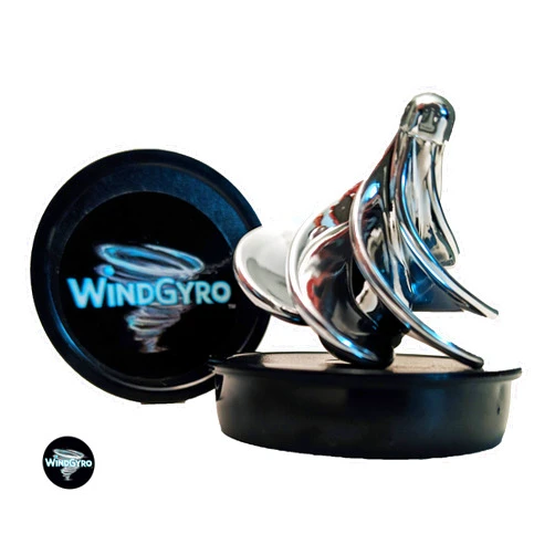 Universal Specialties The Original WindGyro Mini Wind Turbine Gyroscope Spinning Top Fidget Desk Toy